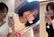 武漢JK學生妹不雅視頻流出 嬌嫩酮體無比誘人 黑絲美足反差感爆棚
