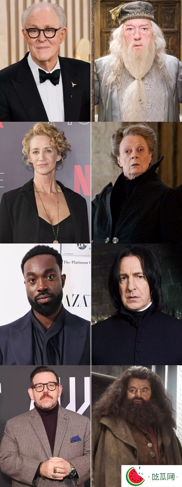 影集版《HarryPotter》官宣四大主演！斯內普教授選角遭抨擊