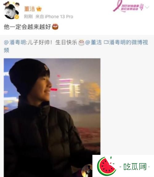 潘粵明和董潔復婚是假的，只是和解了